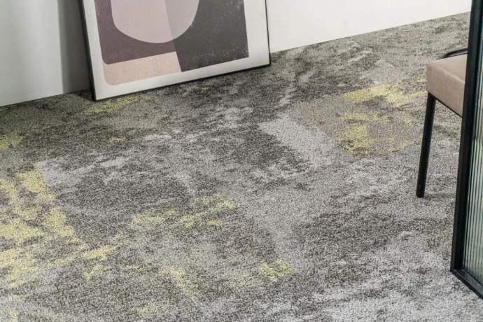 Anker SILHOUETTE Collection - organic pattern carpet tiles